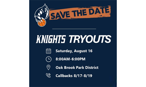 2025 TRYOUTS - SAVE THE DATE